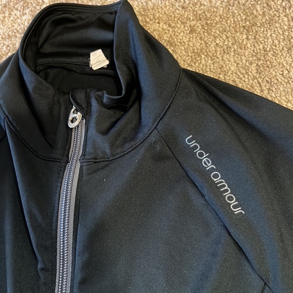 Thin black jacket zip up - Picture 3 of 3